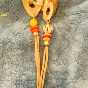 Colorful Beaded Tassel Necklace